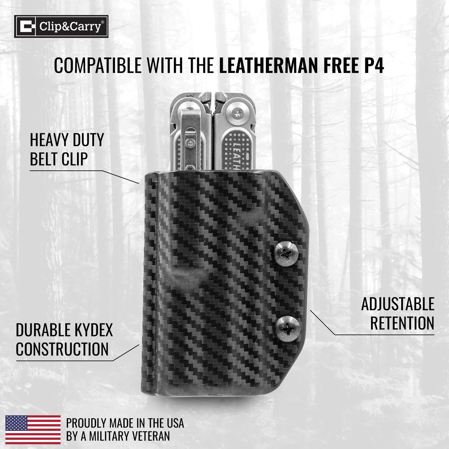 Kydex Sheath for the Leatherman Free P4
