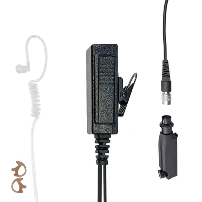 Mic & Earpiece Radio Kit - Quick Disconnect (Hirose) Sepura Tetra STP8000, STP9000, SBP/SCP/SEP8000, SC20, SC21 & more