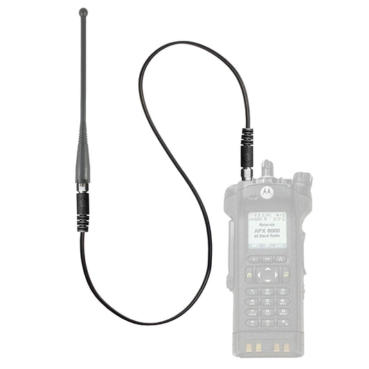 Tactical Antenna Relocation Kit(No Antenna Pouch) - Motorola Series: HT, XTS, XPR, APX(APEX), MOTOTRBO & More