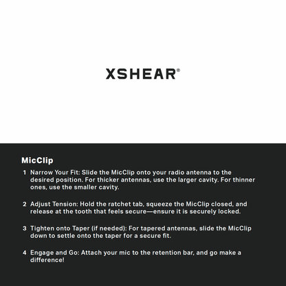 XShear MicClip