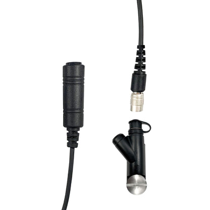 Tactical Radio Connector Cable & Push To Talk Adapter for Headset: NATO/Military Wiring, Gentex, Ops-Core, OTTO, Select Peltor Models, Helicopter - Harris: XL-150/P, XG-100/P, XL-185/P/Pi, XL-200/P/Pi, XL-400