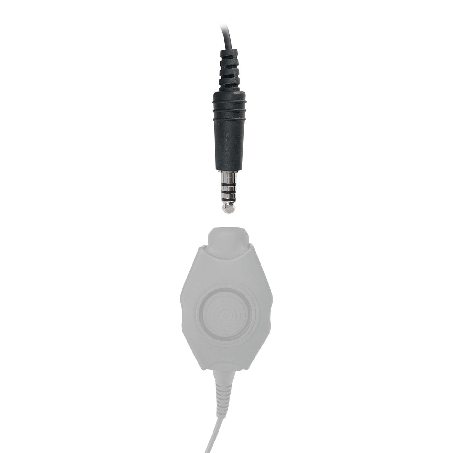 PolTact V1 Tactical Comms Headset w/ Active Hearing Protection - Headset Only - NATO Wired