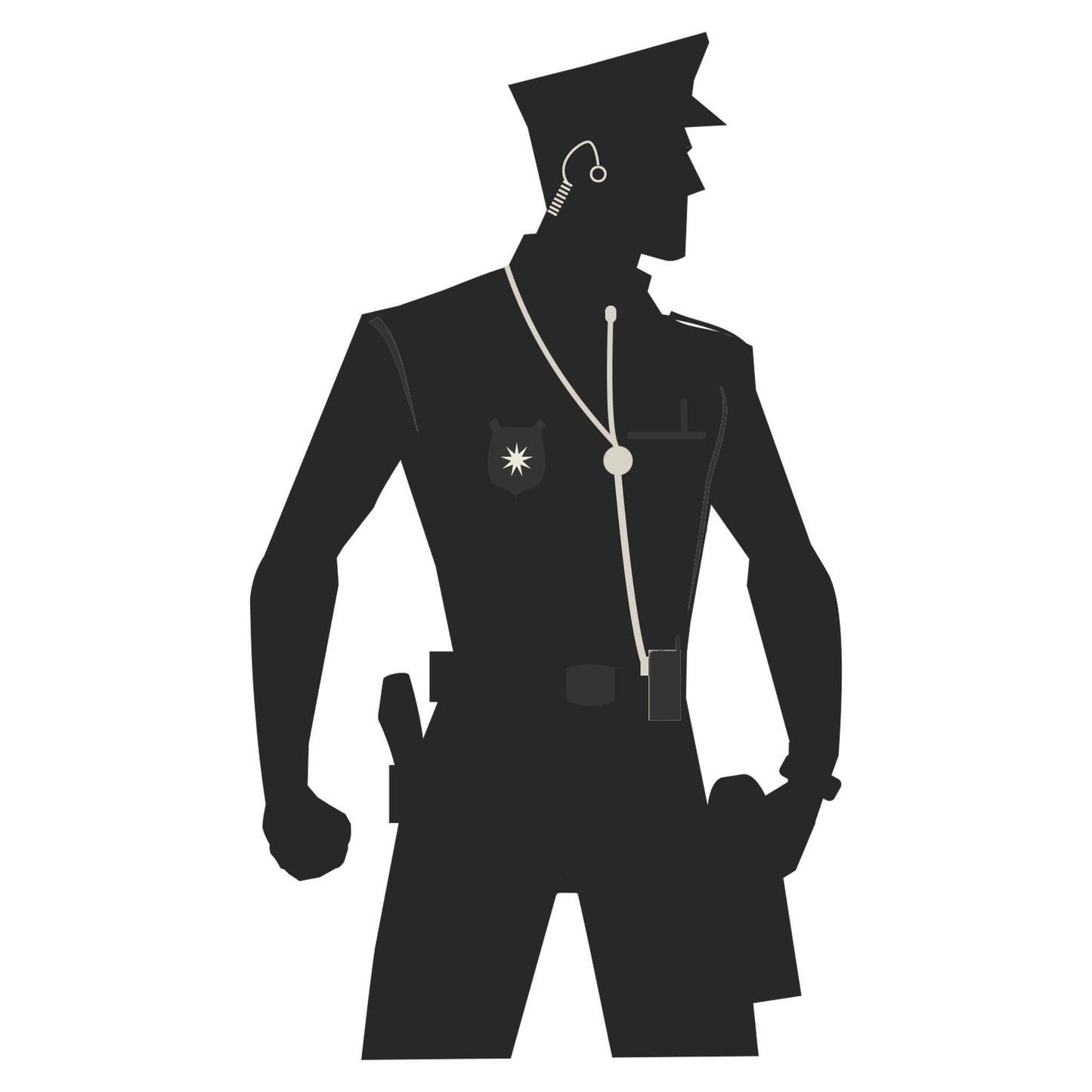 Tactical Mic / Earpiece / PTT Kit With Quick Disconnect (Hirose) Connector - Harris/Tait TP3000/7110/7100/8000/9000 Series