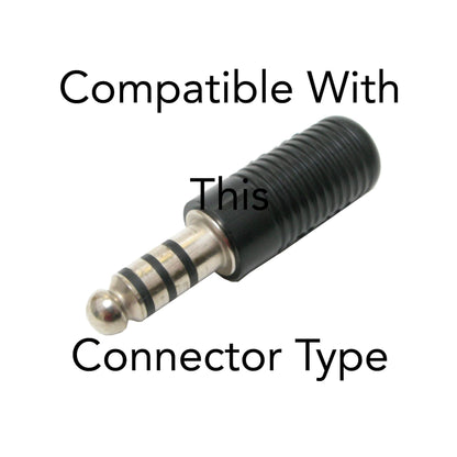 Tactical Radio Amplified PTT for Headset w/ Quick Disconnect(Hirose): NATO/Military Wiring, Gentex, Ops-Core, OTTO, 3M Peltor ComTac, XPI, MSA, Helicopter, & More - Quick Disconnect Hytera PT-580, PD7 Series, PD982 & More