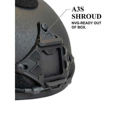 ATE® GEN2 Ballistic Helmet | NIJ IIIA High-Cut – Hard Head Veterans