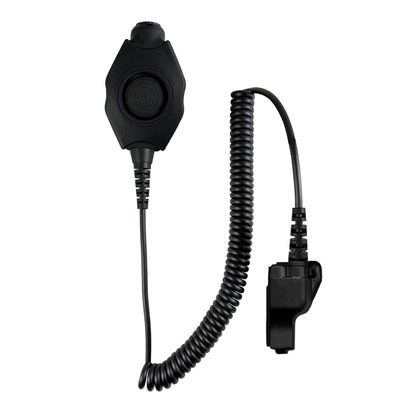 Tactical Radio Amplified PTT for Headset: NATO/Military Wiring, Gentex, Ops-Core, OTTO, 3M Peltor ComTac, XPI, MSA, Helicopter, & More - Motorola: XTS Series, HT/JT1000, MT/MTS2000, MTX838/900/8000/9000, PR1500 & More