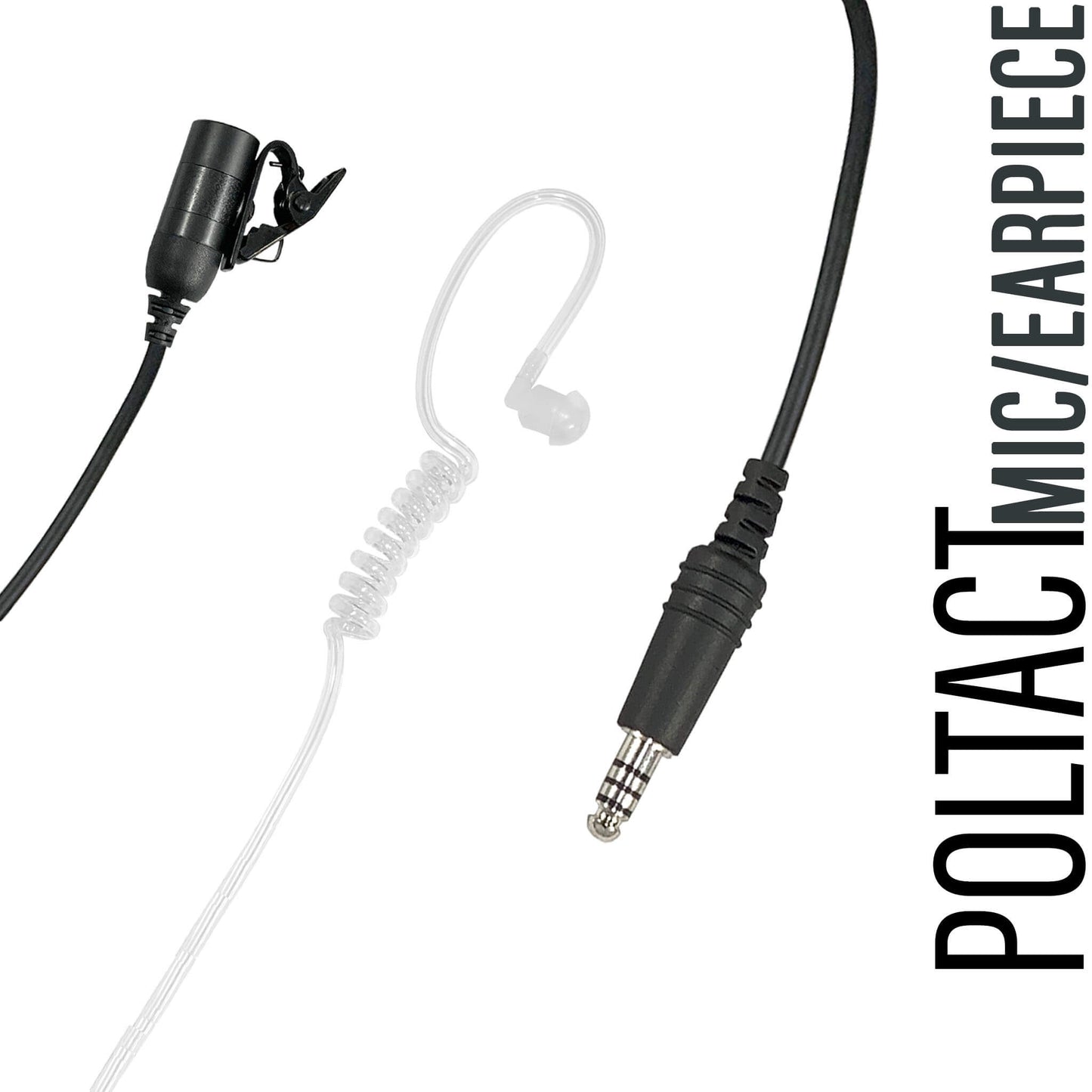 Tactical Mic / Earpiece / Nexus Connector Kit - Civilian/US Standard Wiring, No PTT Adapter
