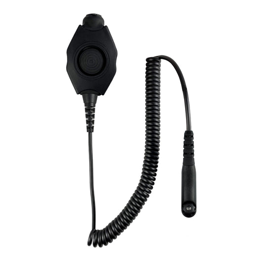 Tactical Radio Push to Talk(PTT) for Headset: NATO/Military Wiring, Gentex, Ops-Core, OTTO, 3M Peltor ComTac, XPI, Helicopter, & More - Motorola R7, MXP600, ION & N Series