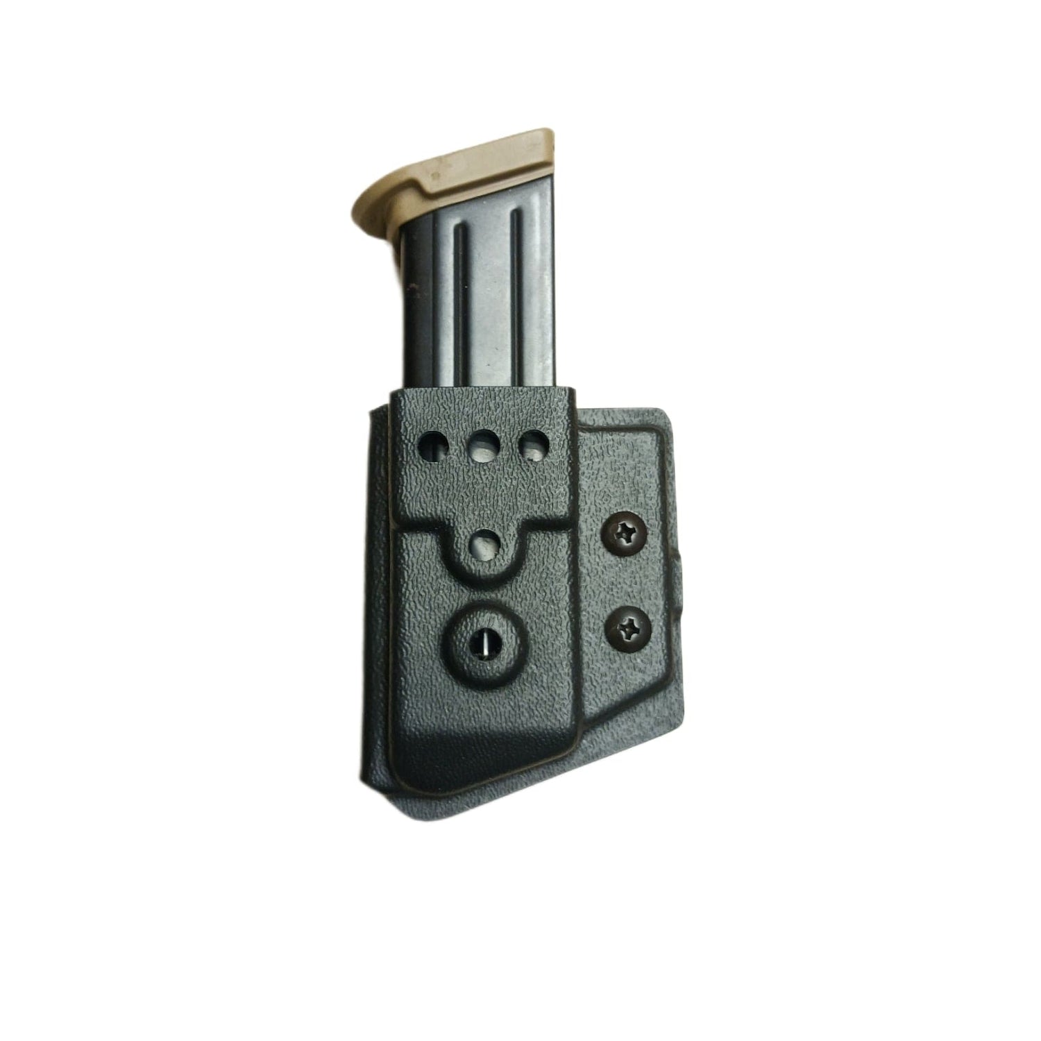 9/40/357 Double Stack Magazine Carrier main view with multiple attachment options