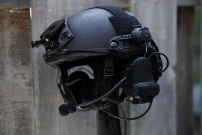 PolTact V1 Tactical Comms Headset w/ Active Hearing Protection - Motorola: APX (Apex) Series, XPR Series, SRX2200, & More