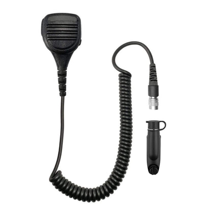 Loud Quick Disconnect (Hirose) Speaker Hand Mic- Motorola/Ailunce/Retevis/HYT/: EX500, EX560-XLS, EX600/XLS, GP328/GP338PLUS, GP344/338, HD1, HD2 Siyata, Simoco & More