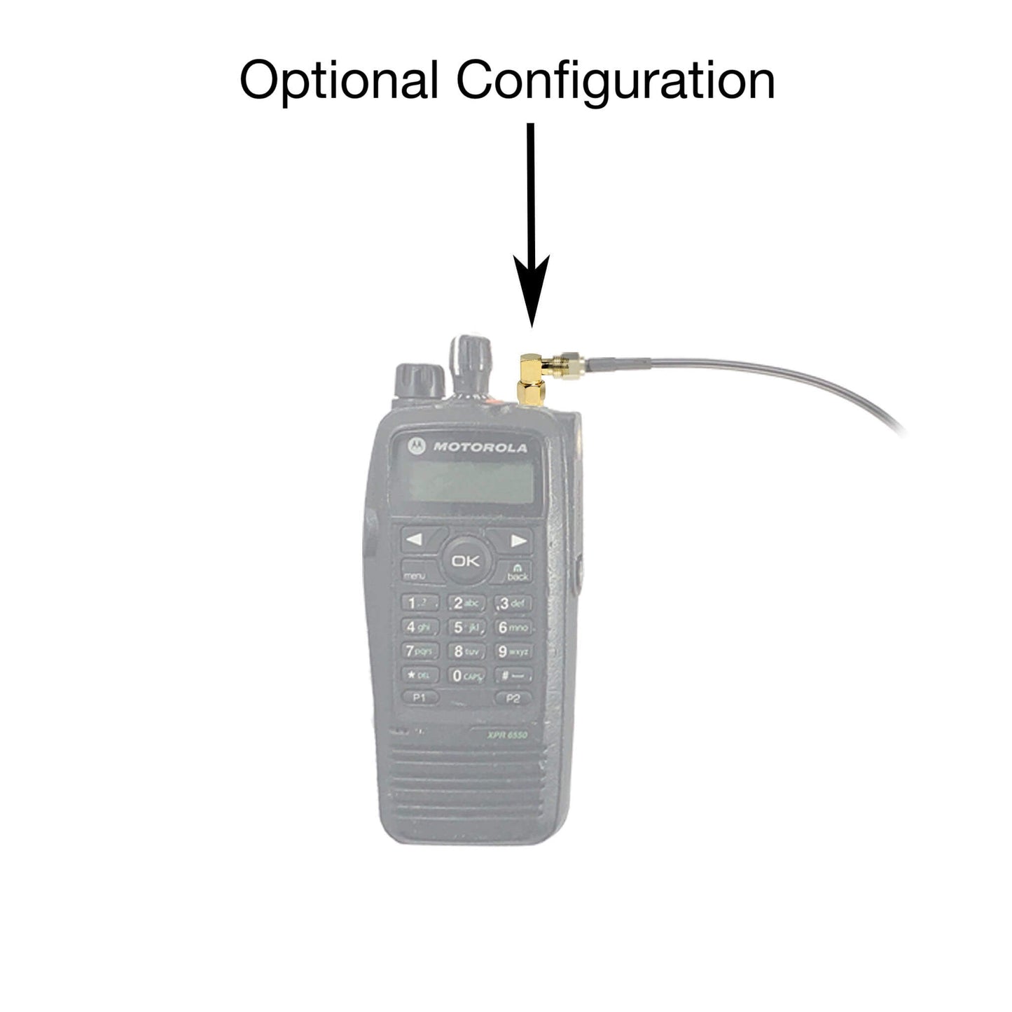 Tactical Antenna Relocation Kit(No Antenna Pouch) - Harris/Selex/Marconi /Bowman SPR, PRR, & IISR Radios