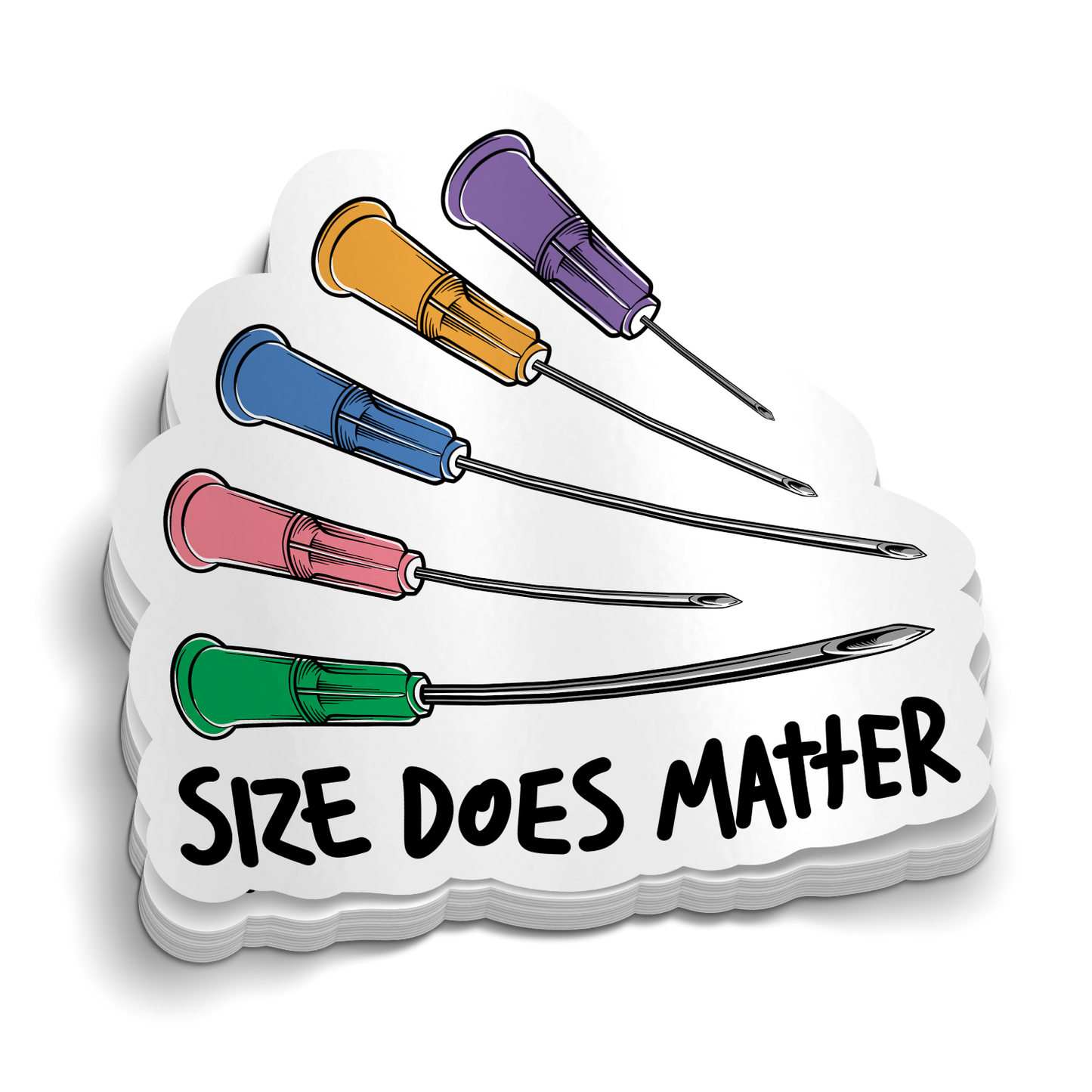 Size Does Matter Sticker