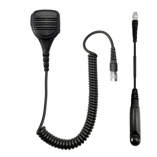 Loud Quick Disconnect (Hirose) Speaker Hand Mic- Relm/Bendix King/BK Radio Complete KNG & KNG2 Series