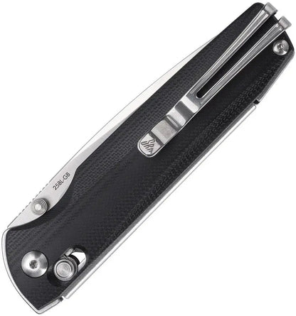 SRM 258L Black G10 Ambi Lock Folding Knife