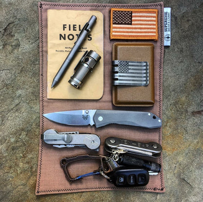 Tactical Tissue: Morale Patch compatible Ripstop stitched hank with covert storage pocket.