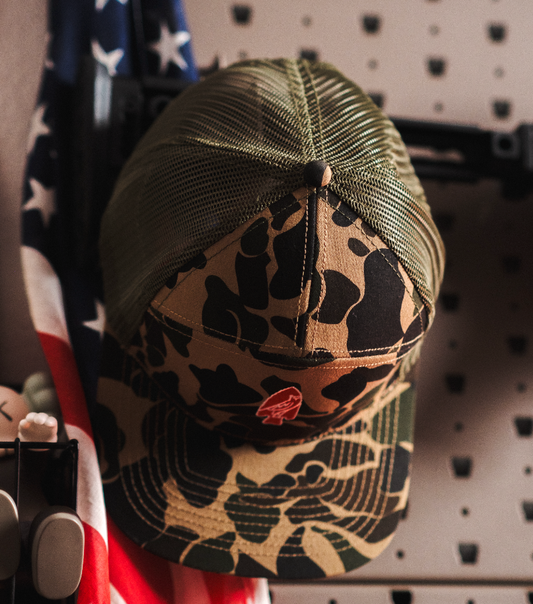 Duck Camo 5 Panel Hat