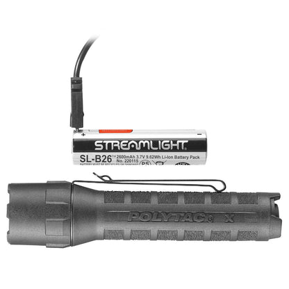 Streamlight Polytac X | 600 Lumens Tactical Flashlight