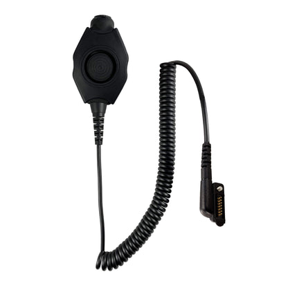 Tactical Radio Push to Talk(PTT) for Headset: NATO/Military Wiring, Gentex, Ops-Core, OTTO, 3M Peltor ComTac, XPI, Helicopter, & More - Icom IC-SAT100, IC-F52D, F62D, M85, F3000 Series, F4000 Series, F5400, F6400, F7010, F7020, F7040, F9011, F9021 & More