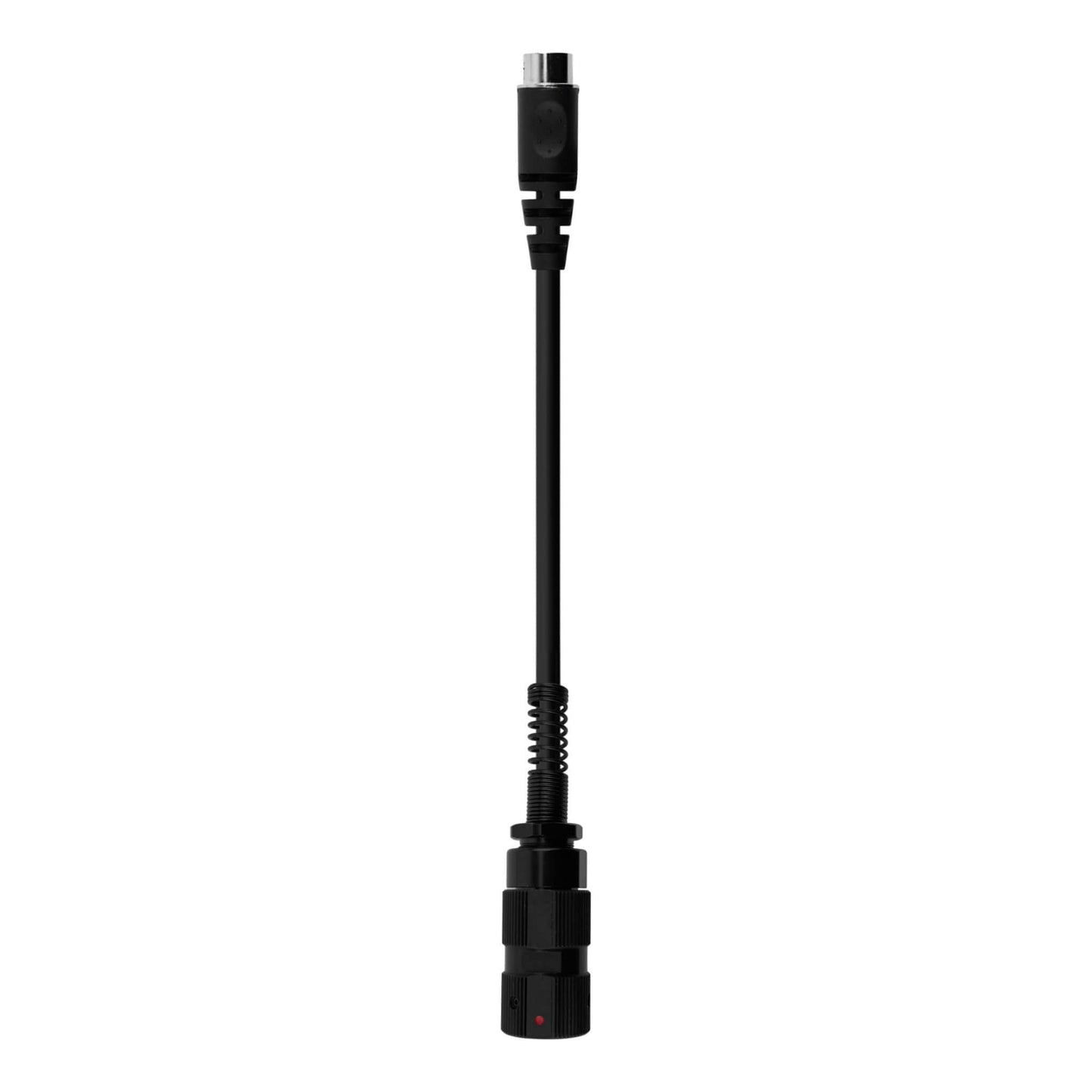 Braided Fiber Tactical Mic & Invisible Series Tubeless Earpiece Complete Kit w/ Quick Disconnect (Hirose) - Harris, Thales, Tri, PRC, Falcon Series, MBITR Series, (6 Pin NATO U229/U329 Connector)