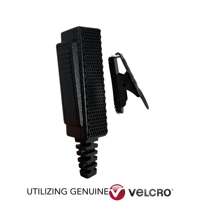 Velcro Tactical/Professional Mic & Earpiece Braided Fiber Kit- 2 Pin Kenwood, Baofeng, BTECH, Rugeed Radios, Diga-Talk, TYT, AnyTone, Alinco, Relm/BK Radio, Quansheng, Wouxon, Retevis