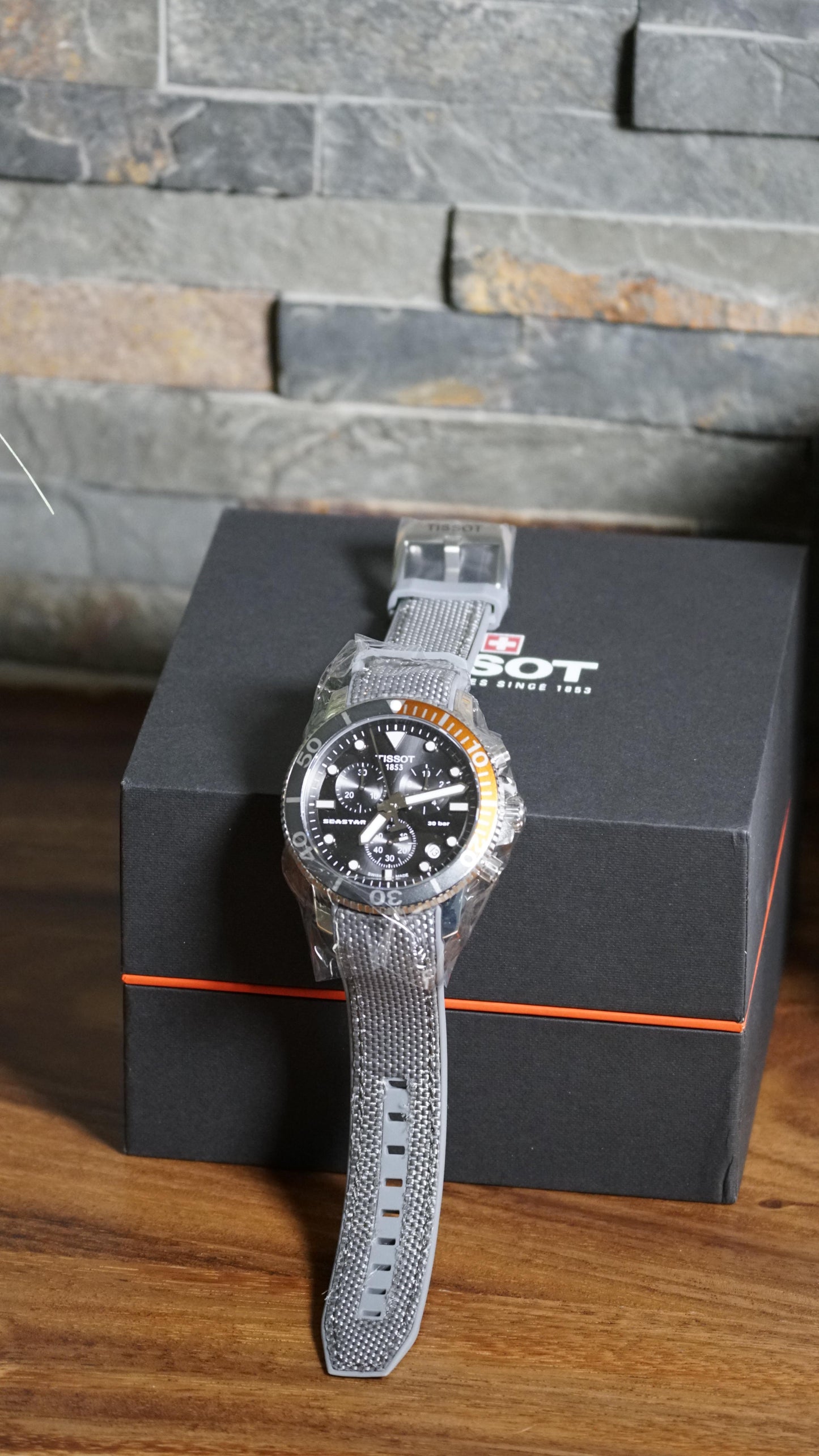 Tissot Seastar Chronograph Men's 45mm Watch