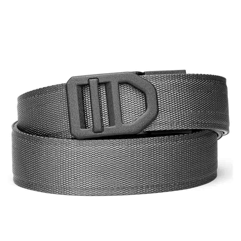 X5 BUCKLE | TACTICAL NYLON GUN BELT 1.5"| GRAY - Adam's Gear Solutions