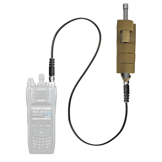 Tactical Antenna Relocation Kit(Black, Tan, or Green) - Harris & M/A-Com Public Safety Radios
