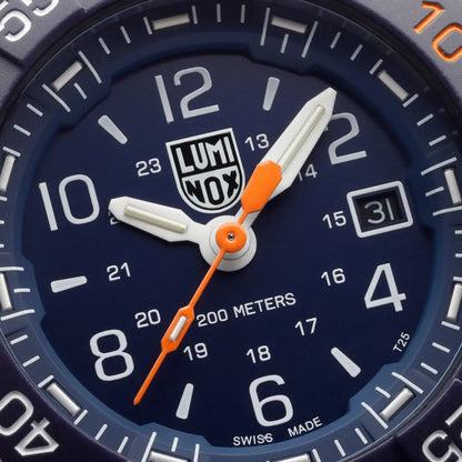 Luminox Tritium Orange/Blue Navy Seal Foundation 45MM Watch
