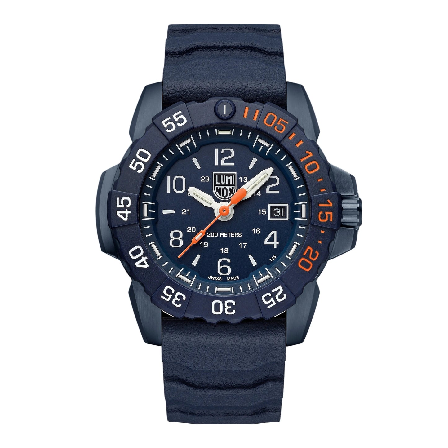 Luminox Tritium Orange/Blue Navy Seal Foundation 45MM Watch