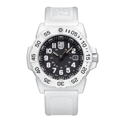 Luminox Tritium White Navy SEAL 45MM Military Dive Watch