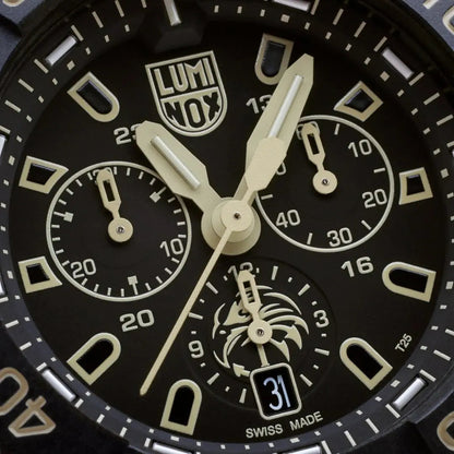 Luminox Tritium Sand Navy SEAL Foundation 45MM Chronograph Watch