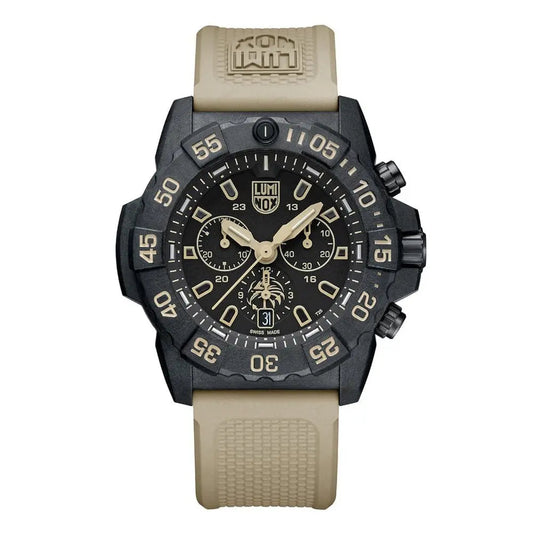 Luminox Tritium Sand Navy SEAL Foundation 45MM Chronograph Watch