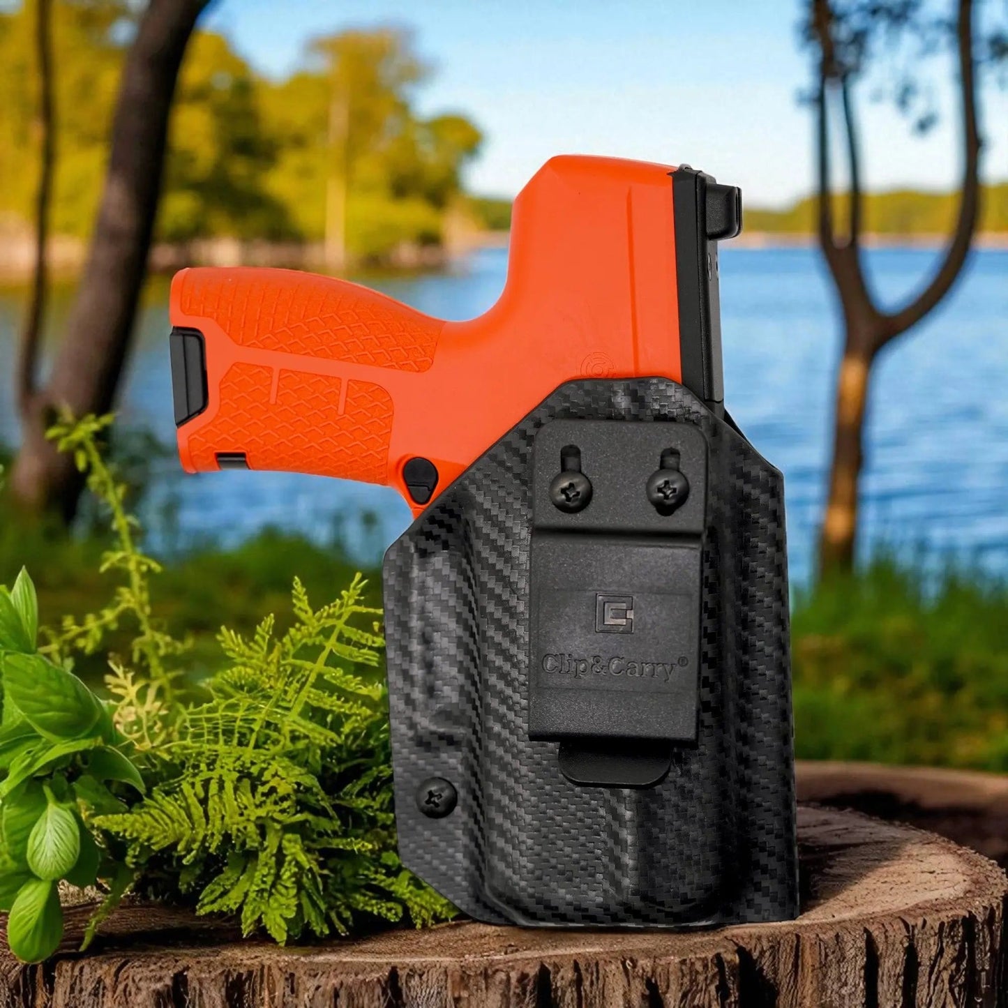 IWB/OWB Kydex Holster for Byrna CL – Ambidextrous | RMR Optic Compatible