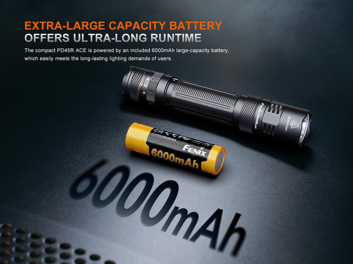 Fenix PD45R ACE Multi-Mode Tactical Flashlight