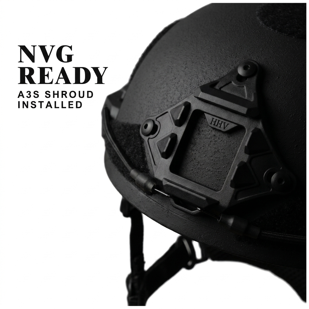 ATE® GEN2 Ballistic Helmet | NIJ IIIA High-Cut – Hard Head Veterans