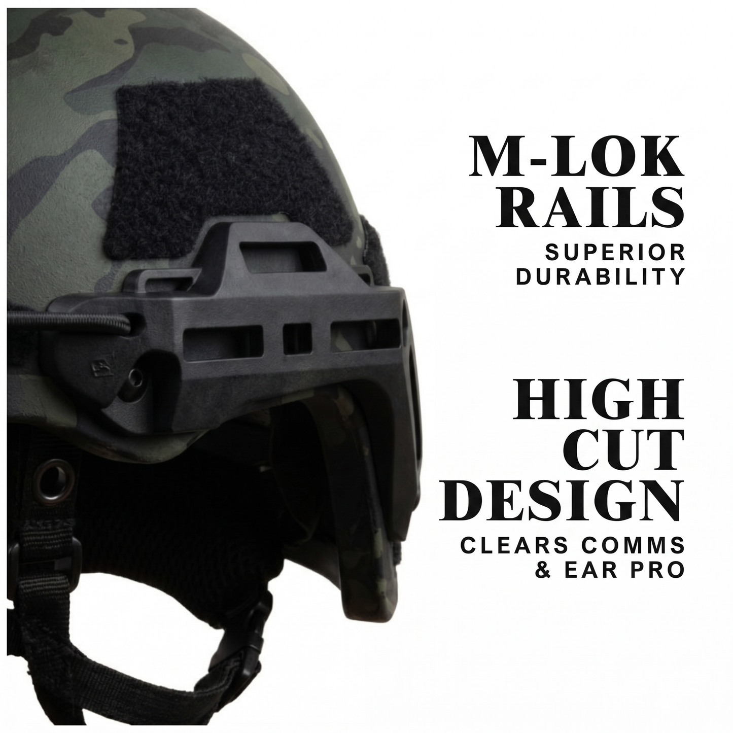 ATE® GEN2 Ballistic Helmet | NIJ IIIA High-Cut – Hard Head Veterans
