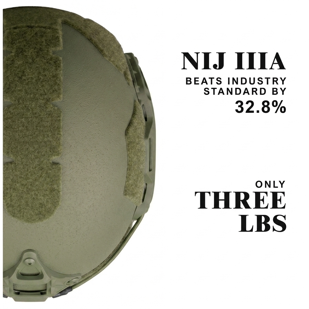 ATE® GEN2 Ballistic Helmet | NIJ IIIA High-Cut – Hard Head Veterans