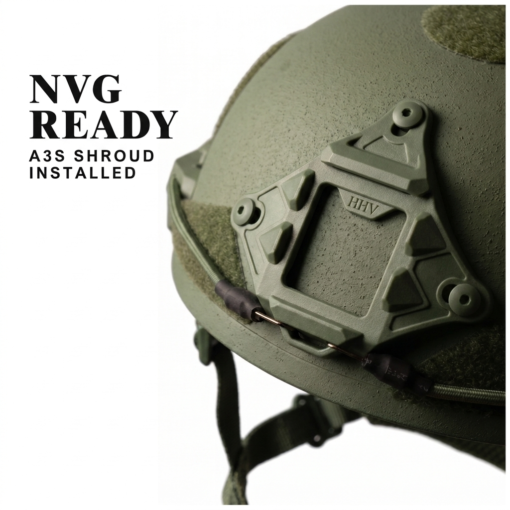 ATE® GEN2 Ballistic Helmet | NIJ IIIA High-Cut – Hard Head Veterans