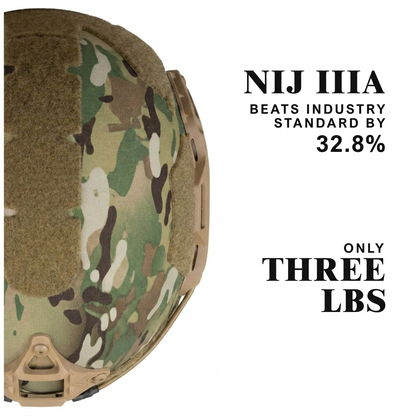 ATE® GEN2 Ballistic Helmet | NIJ IIIA High-Cut – Hard Head Veterans