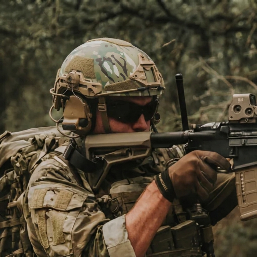 ATE® GEN2 Ballistic Helmet | NIJ IIIA High-Cut – Hard Head Veterans
