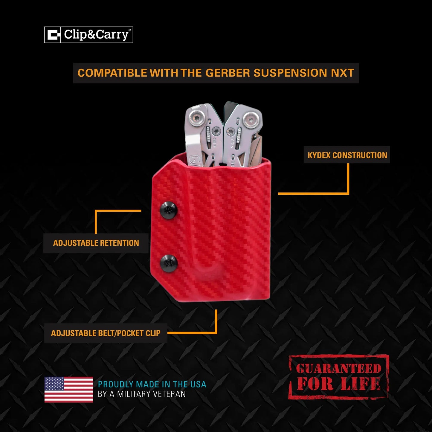 Kydex Sheath for the Gerber Suspension NXT