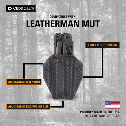 Kydex Sheath for the Leatherman Mut