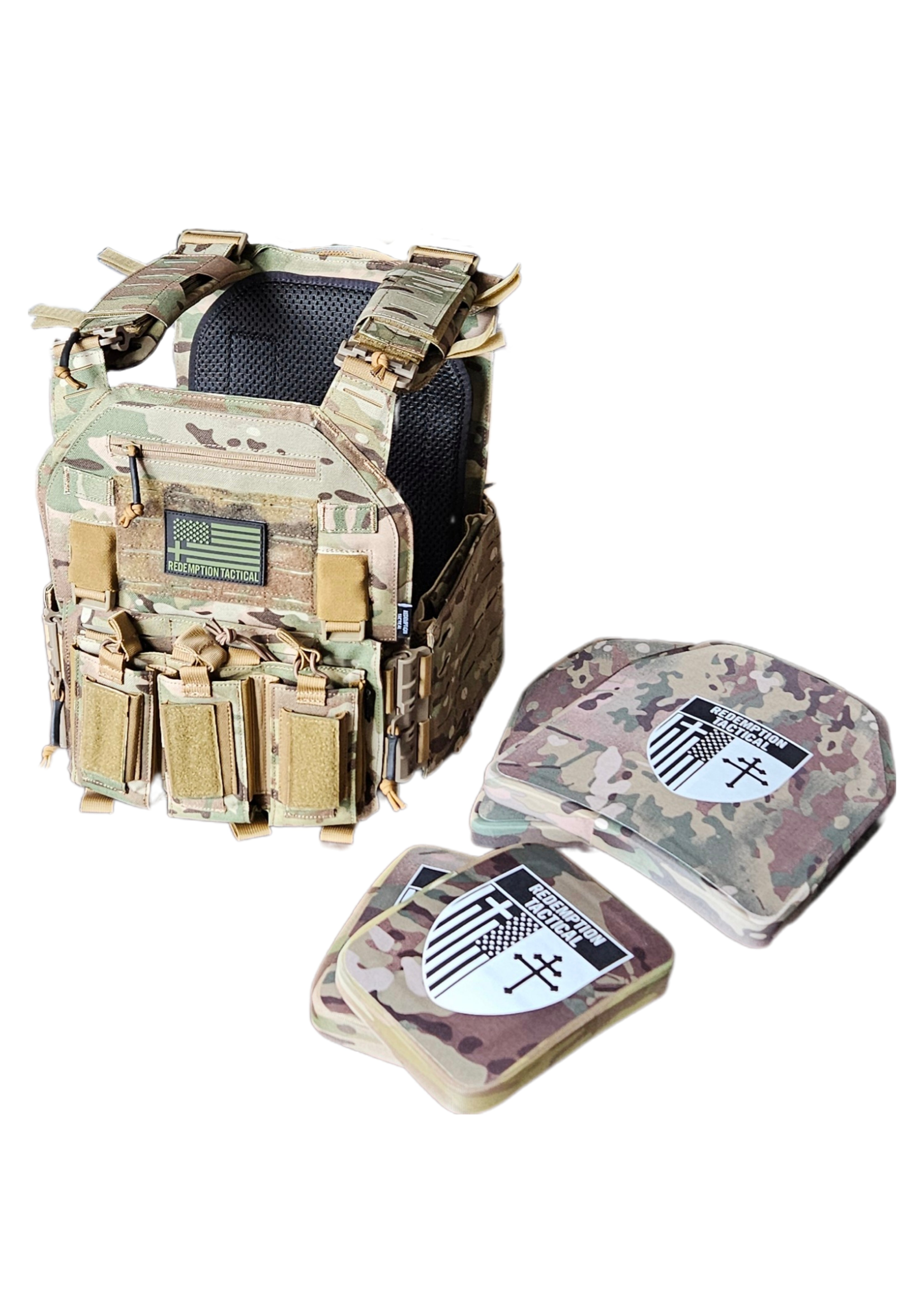 Redemption Tactical CRUSADER 2.0® V4 ARMOR FULL KIT COMBO PACKAGE LIGH ...