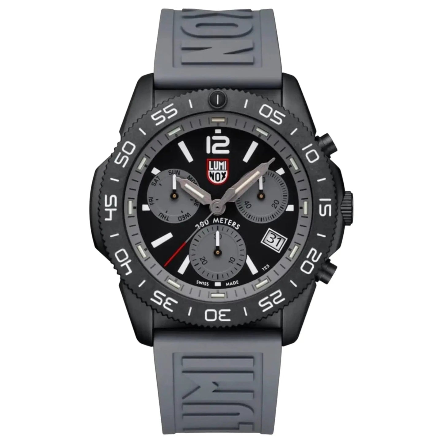 Luminox Tritium Gray Pacific Diver 44MM Chronograph Watch