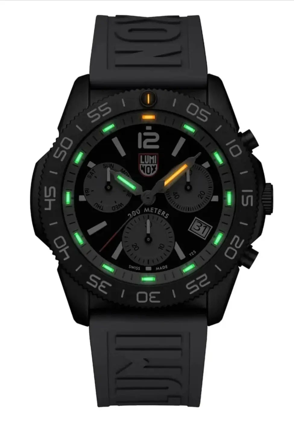Luminox Tritium Gray Pacific Diver 44MM Chronograph Watch