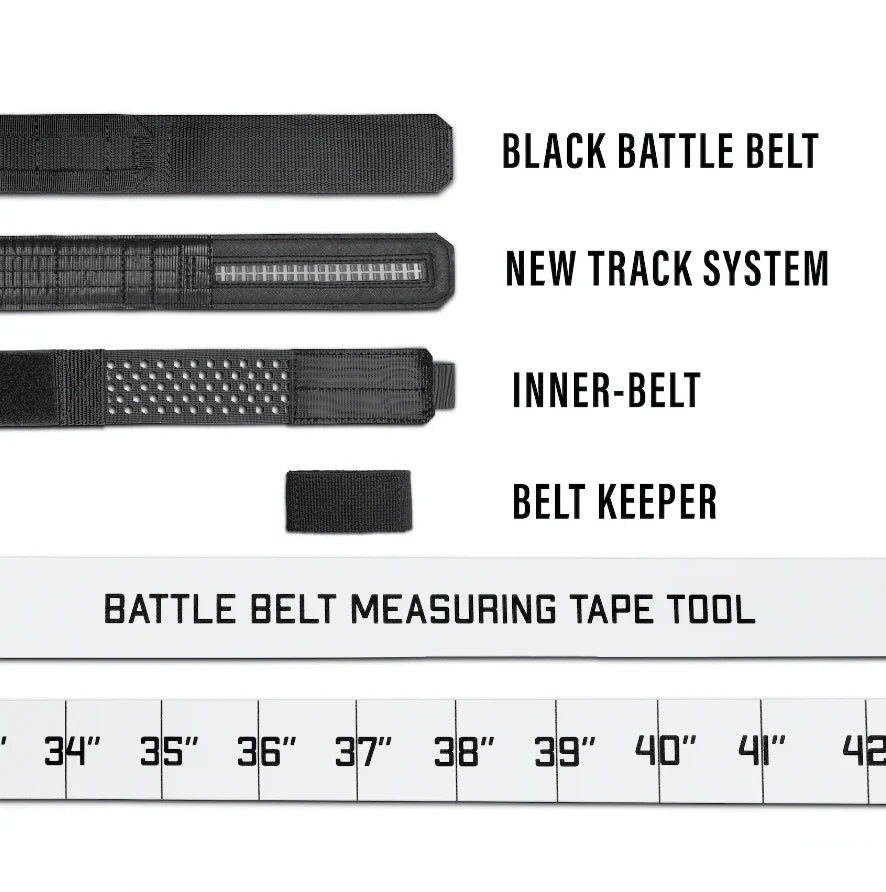 B1 BLACK BATTLE BELT [Complete Kit] - Adam's Gear Solutions