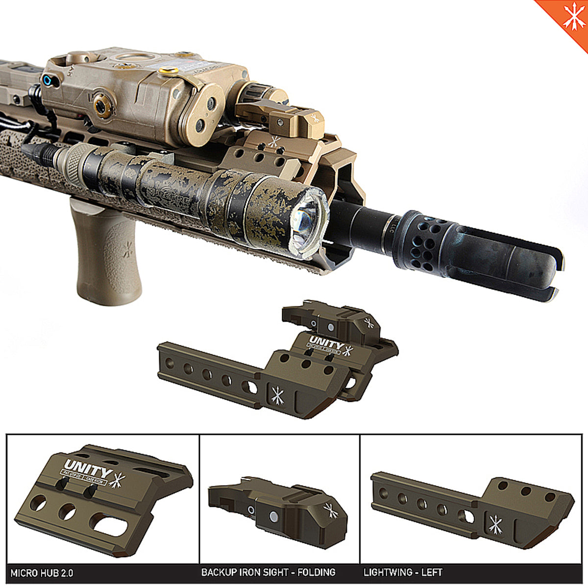 Unity Tactical FUSION Micro Hub 2.0 – Police Gear Company