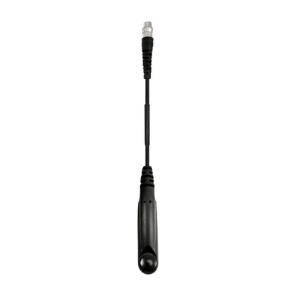 Tactical Braided Fiber Mic & Tube Earpiece Kit w/ Quick Disconnect (Hirose) Connector - Relm/BK Radio Complete KNG & KNG2 Series