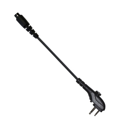 Tactical Radio Adapter/PTT for Headset w/ Quick Disconnect(Hirose): US/Civilian/"Peltor" Wiring, Select ComTac III, XPI Models & Select Helicopter Headsets - Hytera PD-501, PD-562, PD4 Series, TC-Series